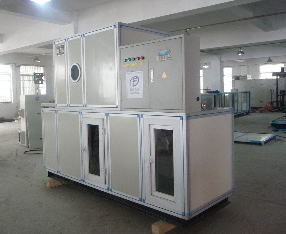 Equipamento de secagem industrial de poupança de energia, desumidificador do gel de silicone com AHU
