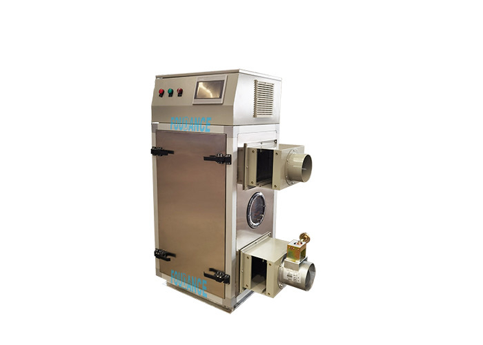 3Desumidificador de desicante industrial de potência de 0,5 kW para processos de 300 cmH no fluxo de ar em ambientes industriais